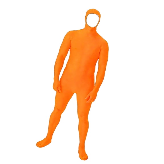 Disappearance Bodysuit Face Visible Design Flexible Theater Clothing Quick Change Zipper Photography Gear