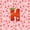 Pink Red H, variant on meiyoeat Strawberry Floral Monogram A 7-Piece Twin Bedding,3D Cartoon Cute Fruit Bedding Comforter Set For Girl,Pink Reversible