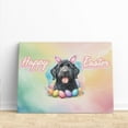 thumbnail image 3 of Happy Easter Portuguese Water Dog with Bunny Ear Headband and Flowers Horizontal Matte Canvas Poster PWD Portie Fishing Dog Lover Wall Art Home Decor - 13001, 3 of 5