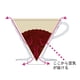 thumbnail image 4 of Hario VDCR-02R V60 02 - Gotero de café de cerámica rojo para 1-4 tazas, 4 of 7