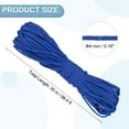 thumbnail image 2 of Cuerda Paracord Reflectante Uxcell, Cuerda Paracord Fluorescente Guyline para Camping, Senderismo y Pesca Azul Zafiro 98 pies, 2 of 7