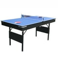 thumbnail image 6 of Miniyam 5.5ft Billiards Table, 3 in 1 Portable Folding Pool Table with All Accessory for Families, Blue, 6 of 9