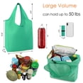 thumbnail image 2 of Bolsas de supermercado reutilizables BeeGreen, paquete de 10, coloridas, 23 litros, 2 of 8