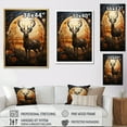 thumbnail image 4 of Designart "African Savannah Euphony VII" African Floater Framed Wall Decor, 4 of 7