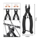 thumbnail image 3 of Kit Pinzas Cortador Extractor De Pernos De Cadena Bicicleta NEGRO, 3 of 5