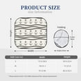 thumbnail image 2 of Kdxio Anchors And Ropes Print 2-Piece Sun Shade Front Windshield - Foldable Car Front Window Sunshades For Most Sedans Suv Truck, 2 of 6