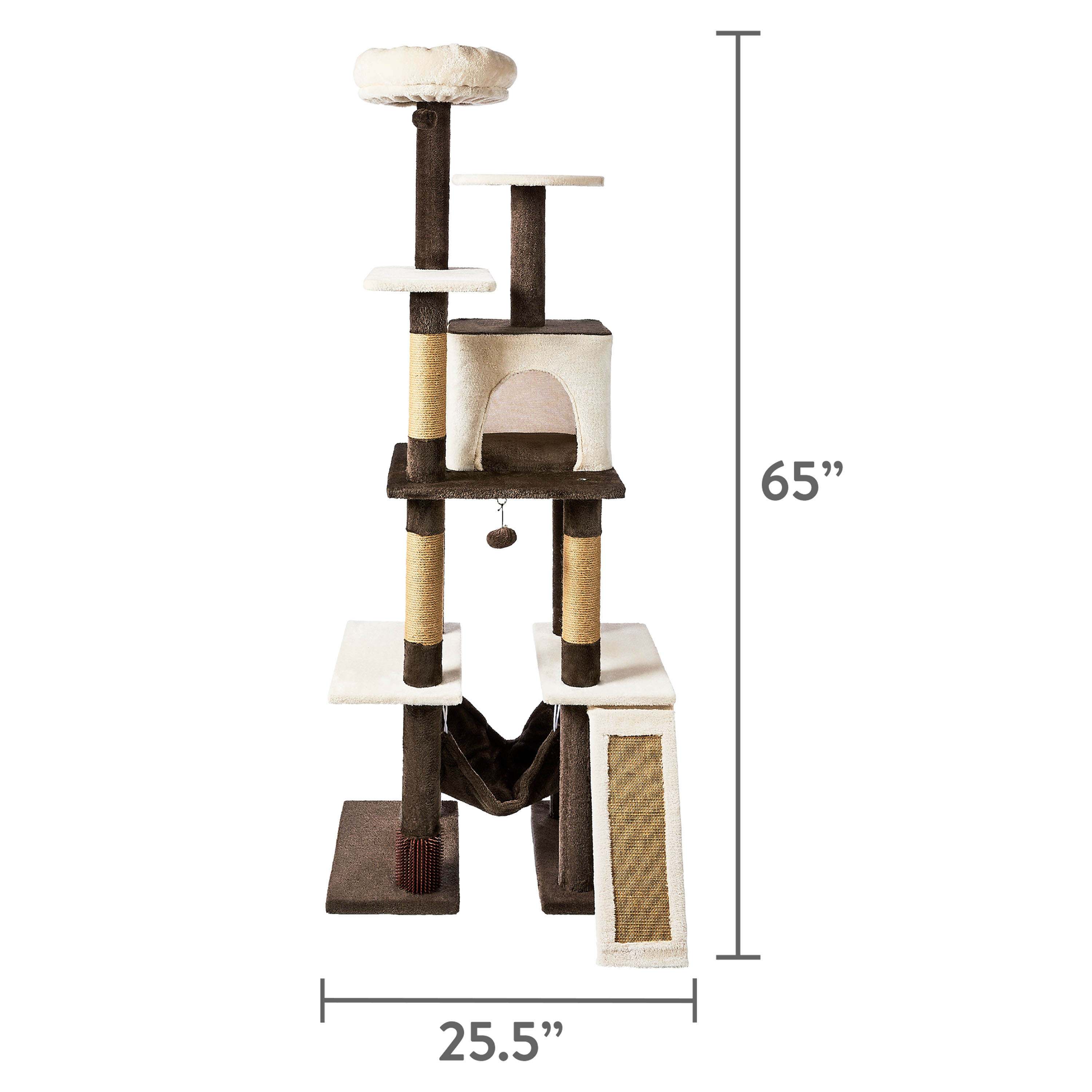 Vibrant Life 7-Level Cat Tree With Massager, 65 Inch photo 7