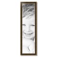 thumbnail image 2 of ArtToFrames 10x38 inch Black Panel With Gold Lip Picture Frame, Multi 10" x 38" Wood Poster Frame (WOM-5092) 1234, 2 of 7