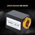 thumbnail image 3 of Quick Exhaust Valve, Aluminum Alloy 1/4" Pneumatic Air  QE-02 Quick Exhaust Control Valve, 3 of 8