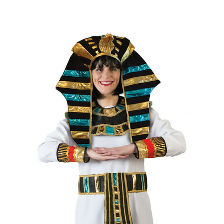 Pharaoh Egyptian God Headpiece Cleopatra King TUT Halloween Costume Accessory