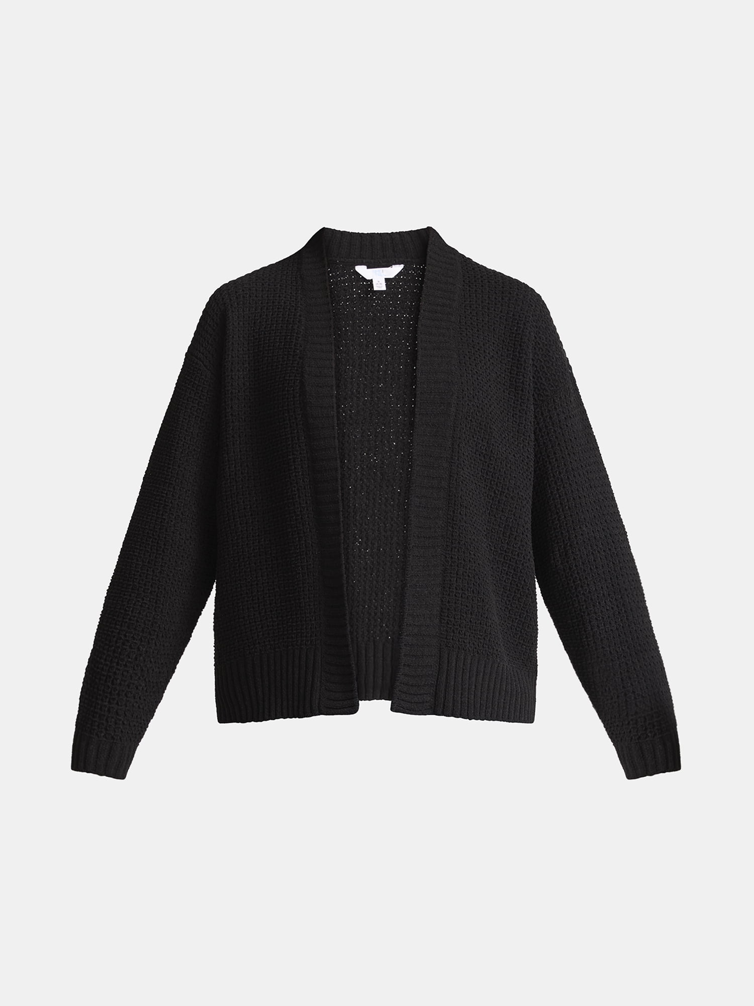 Time and Tru Women's Chenille Cardigan Sweater, Midweight, Sizes XS-XXXL