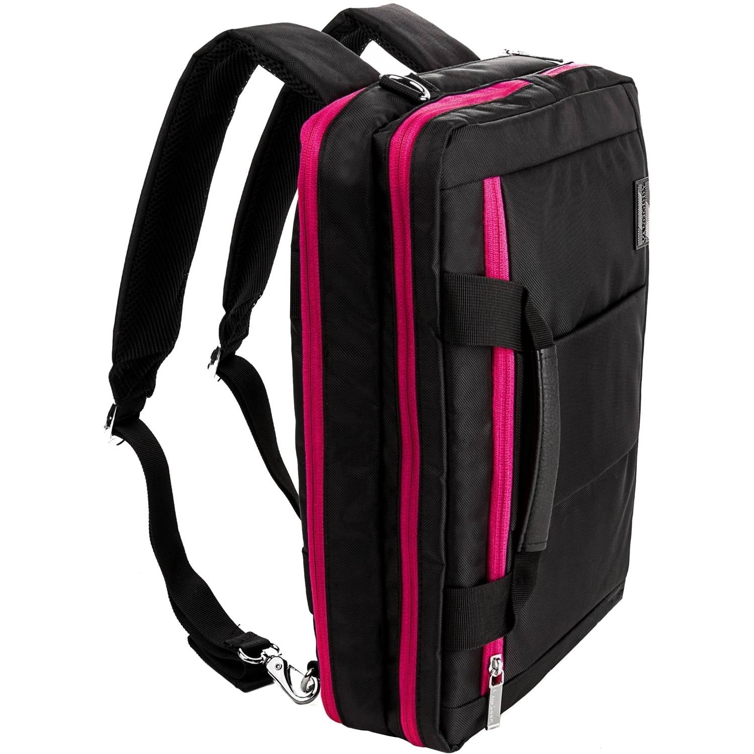 VANGODDY El Prado 3 in 1 Hybrid Backpack / Briefcase / Messenger Bag fits 11.6, 12, 13, 13.3-inch Laptops Devices (Assorted Colors)