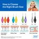 thumbnail image 4 of Cepillo interdental TePe Original Soft de 0,45 mm, paquete de 25, 4 of 6