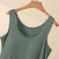 thumbnail image 4 of Aezemi Women Lace Padded Cami Tops, Soft Sleeveless Built-in-Bras Round Neck Camisole, Casual Summer Home Comfy Tank Tops, L-4XL, 4 of 6