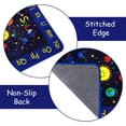 thumbnail image 4 of Area Rug 5x7 Solar System Play Rug Baby Playroom Mat Soft Non Slip Nursery Play Mat Galaxy Outer Space Educational Rug for Kids Bedroom Nursery Playroom Classroom, 5' x 7', 4 of 9