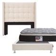 thumbnail image 1 of Colchón Matrimonial + Box Dolum + Cabecera Titan Spring Air Dicasa Omega, 1 of 8