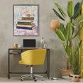 thumbnail image 3 of Stupell Industries Cottage Vintage Books & Florals Gray Floating Frame Canvas Art, 25 x 31, by The Prints Vibe, 3 of 8