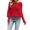 Red, variant on EDFBUYKRS Female Sweaters Women's Cardigan Casual Lightweight Knit Cardigan Sweaters of Female Fall Sweater One Size