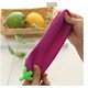 thumbnail image 4 of Pencil Case, Cute Cartoon Vegetables Silicone Zippers Pencil Case Pen Bag Holder Cosmetic Bags Office School Stationery Supplies (eggplant), 4 of 4