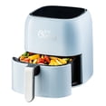 thumbnail image 1 of Charmi 5QT Air Fryer &ndash; Beautiful Retro Design, Stylish Countertop Look, Safe Auto Shutoff, Digital Touchscreen, 8 Cooking Presets, Digital Reci, 1 of 7