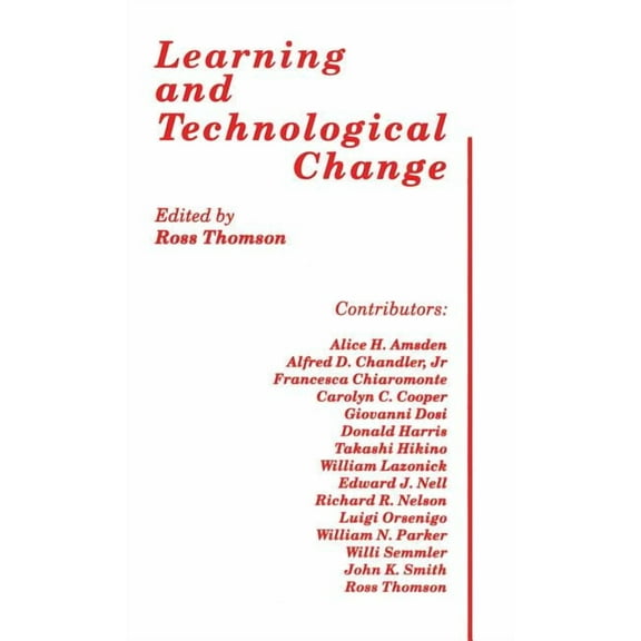 Learning and Technological Change, (Hardcover)
