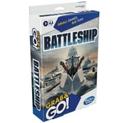 Battleship Grab and Go Game for Ages 7 and Up, Portable Game for 2 Players, Travel Game