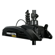 Minn Kota Terrova Black Freshwater 54 Shaft, 55 lb Thrust Battery Bow Mount Trolling Motor with Push Botton Start Wireless Remote 1 Count