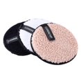 thumbnail image 2 of Almohadillas de Reutilizables Del Paño de La Microfibra Del Soplo Del Removedor Del Maquillaje de La Microfibra , No hay ningún patrón (color al azar) Sin patrón (color aleatorio) Baoblaze Almohadillas de algodón de tela de microfibra, 2 of 8