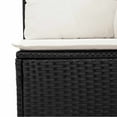 thumbnail image 6 of vidaXL Garden Sofa Set Black, Cream White, 6 of 10