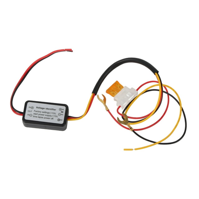 Waterproof Smart LED DRL Daytime Running Light Controller, ABS Material Compact Portable Design with Constant Dimming Delay Auto Switch, for Car Truck Vehicle 12-18V