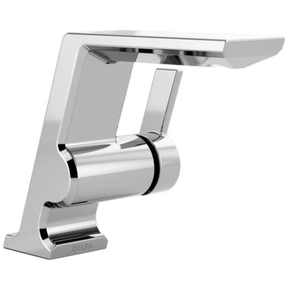 Delta 599-Mpu-Dst Pivotal 1.2 GPM Single Hole Bathroom Faucet - Lumicoat Chrome