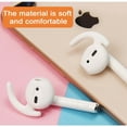 thumbnail image 6 of 6 Pairs Ear Cover Compatible with AirPods 1 and 2 Ear Tips,Anti-Drop Ear Hook Gel Headphones Earphones Protective Accessories Tips, 6 of 11