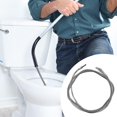 thumbnail image 5 of Desatascador de desagües con cable, taladro, limpiador de tuberías, desatascador de inodoros, resorte, sinfín de desagüe, cable para baño, ducha, 400 centímetros, 5 of 5