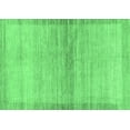 thumbnail image 1 of Ahgly Company Indoor Rectangle Abstract Emerald Green Modern Area Rugs, 7' x 10', 1 of 4