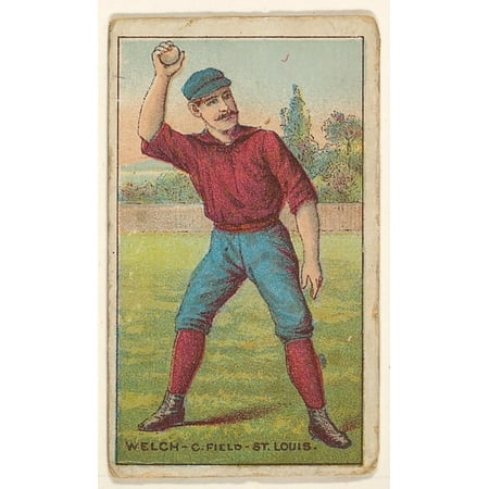 - Welch Center Field St Louis from the Gold Coin Tobacco Issue Poster Print (18 x 24)