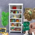 thumbnail image 5 of Zcyifa 12 House Furniture Bookcase Wood Storage for Child's Room, 5 of 10
