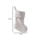 thumbnail image 4 of 1pc White Plush Christmas Stocking Ornament, Gift Bag For Christmas Tree Decorations, 4 of 5