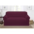 thumbnail image 1 of Kathy Ireland Day Break Loveseat Slipcover, Burgundy, 1 of 1