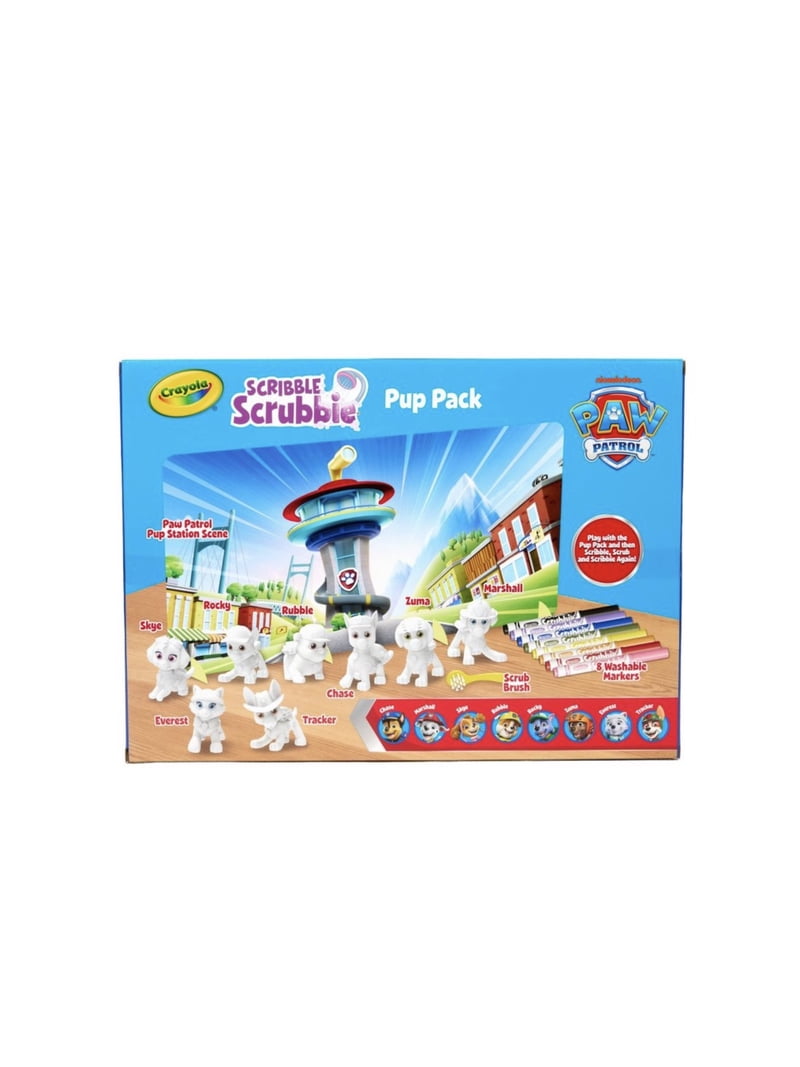 Crayola Scribble Scrubbie Christmas PAW Patrol Decorative Figurine
