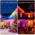 thumbnail image 5 of VIPLIKE Outdoor Lights, 50t Permanent LED Lights, IP67 Waterproof, Patio, Garden, Holiday Decor, 5 of 7