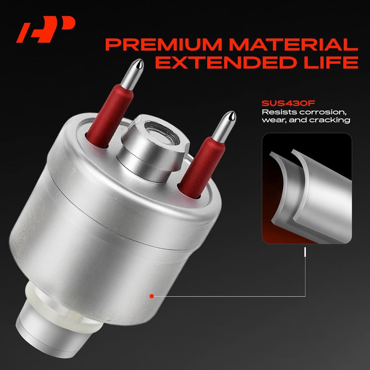 A-Premium Set of 2 Fuel Injectors Compatible with Chevrolet Tahoe, Blazer, Caprice & GMC Yukon, C1500 & Buick Roadmaster & Cadillac Brougham & Isuzu NPR & Oldsmobile, Replace# 17111864