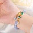 thumbnail image 2 of keusn beaded bracelet female natural stone flower stretch bracelet semi gemstone beaded bracelet christmas back to school gift, 2 of 9
