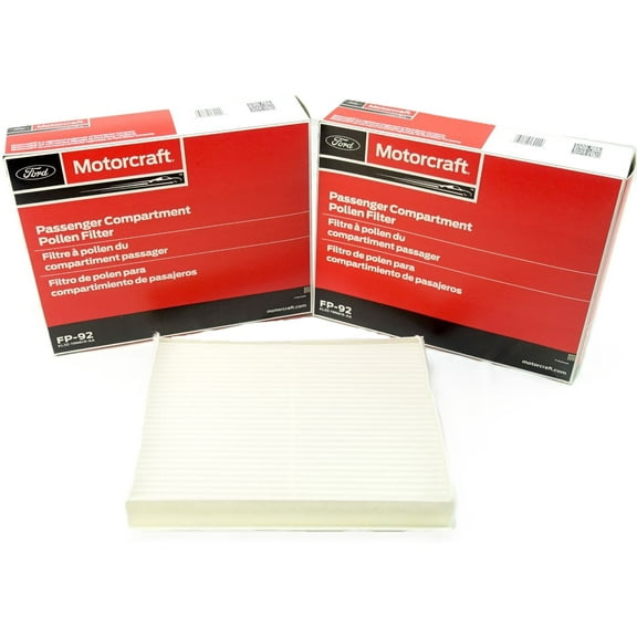 Pair of OEM Motorcraft FP92/FP79 Cabin Air Filters - Ford KL3Z19N619A
