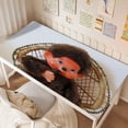 thumbnail image 2 of Monchhichi alfombrilla de escritorio/mesa extra-grande con base antideslizante de cuero y diseño temático; versátil para escritorios de ordenador, mesas de comedor, etc.40*80cm, 2 of 6
