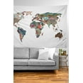 thumbnail image 2 of Society6 Bianca Green Louis Armstrong Told Us So 60" x 80" Tapestry, 2 of 3