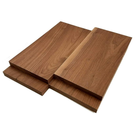 Black Walnut Lumber - 3/4" x 6" x 12" (4)