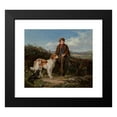 thumbnail image 2 of Heywood Hardy 17x15 Black Modern Framed Museum Art Print Titled - The Messenger (1859), 2 of 5