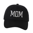 thumbnail image 1 of Gorra de béisbol Sombrero de sol de moda para actividades al aire libre Día de la madre o día MAMÁ Color Negro, 1 of 8
