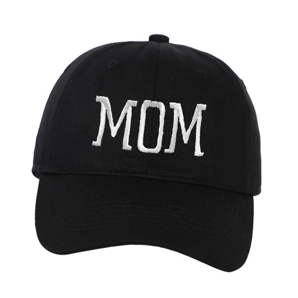 Gorra de béisbol ajustable para correr, ciclismo, actividades al aire libre y escalada. MAMÁ Color Negro