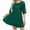 Dresses-888Green, variant on Gamivast Sequin Dress for Women Sparkly Prom Dress Crewneck Cocktail Dress Half Sleeve Tiered Glitter Mesh Party Evening Event Gown